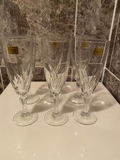 Luminarc Verrerie D,ARques French Set Of 6 Champagne Prosecco Flutes