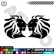 2x APRILIA LION Vinyl Decal