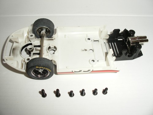 Scalextric w8860 white ford - scalextric,