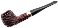 Peterson 2025 Christmas 9mm FILTER Rustic Finish Medium Straight Apple Pipe (87)