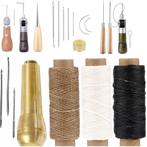 Sewing awl kit leather - sewing,
