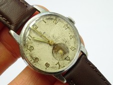 TUDOR Rolex 2033 Men's Hand Wind VINTAGE Watch WORKING SNAPPED STEM