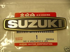 Genuine Suzuki Engine Emblem Decal Sticker GT750 AP50 A50 AP50 TS100 TS125 new