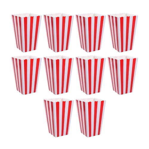 10pcs popcorn boxes holds - 10pcs,