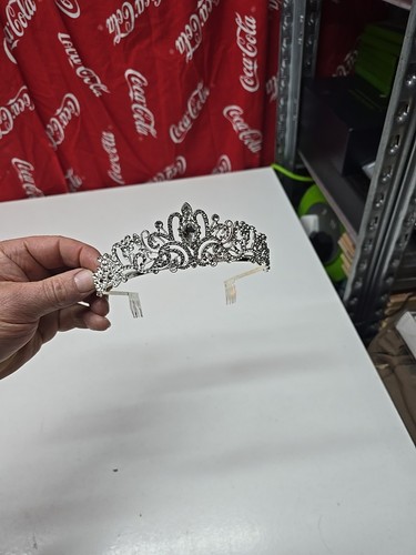 Silver tone and clear - tone,