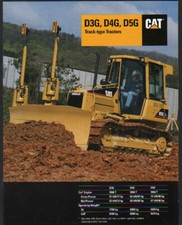 Caterpillar D3G, D4G and D5G