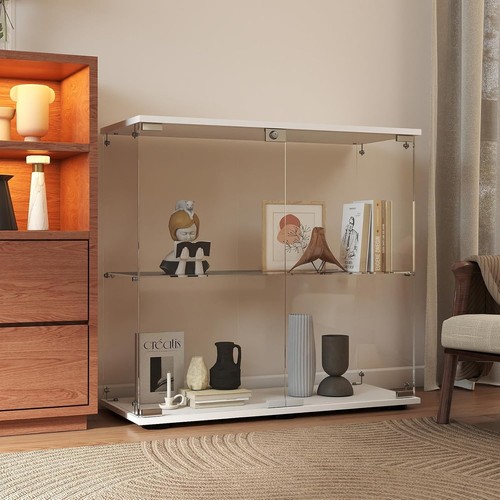 Shelf double door glass - door,