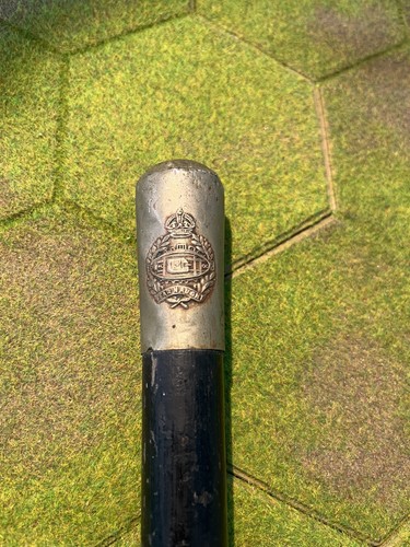 Antique military swagger stick - military,