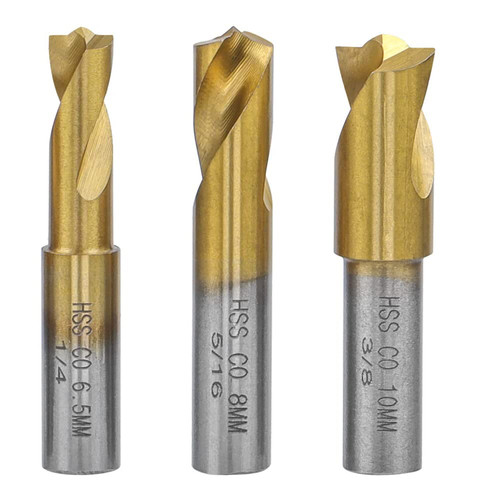 3pc spot weld - weld, drill