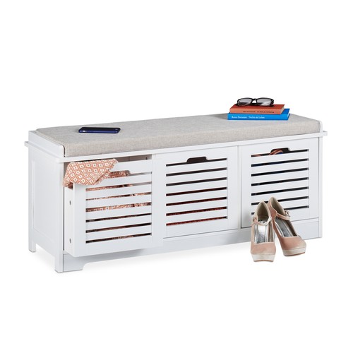 Storage bench shoe organiser - storage,