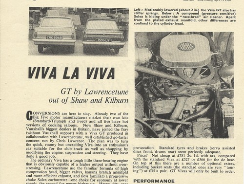 Vauxhall viva modified - ha, gt