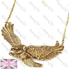 BIG METAL EAGLE COLLAR chain