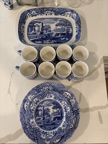 Spode blue italian dinner - italian, &