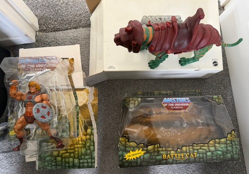 Man battle cat masters of - he-man,