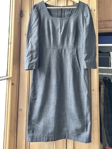 Jaeger grey wool - wool, midi