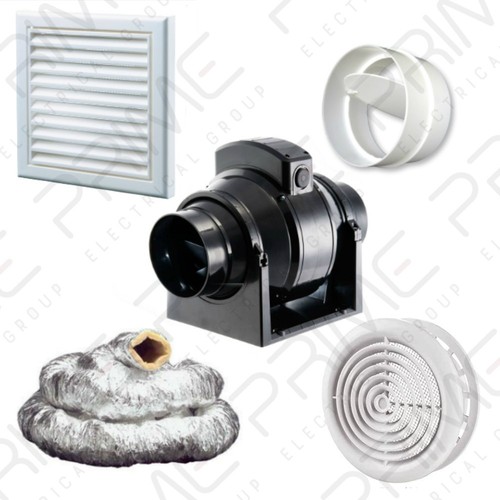 Manrose mf100t line - mf100t, timer