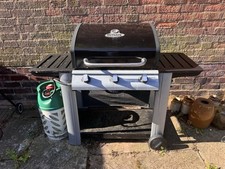 Outback Gas BBQ With Gas Bottle And Cover Protector
