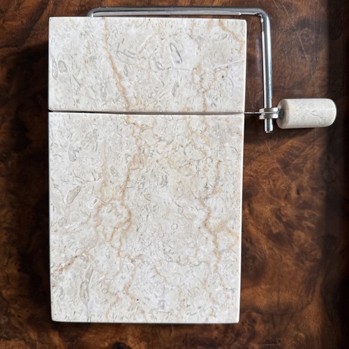 Marble cheese slicer - marble, board