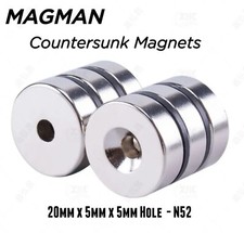 N52 Magnets 20mm x 5mm