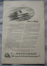 1949 Jowett Javelin 1.5-litre