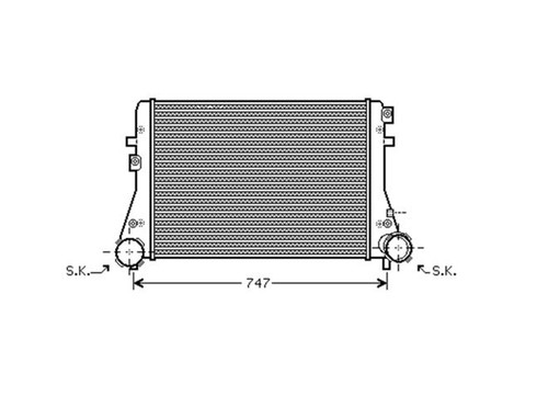 Skoda yeti intercooler 2009 - intercooler, 2009-