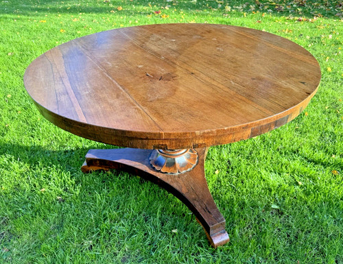 Antique victorian round table - antique,
