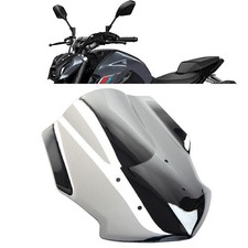 Silver Motorcycle Windscreen