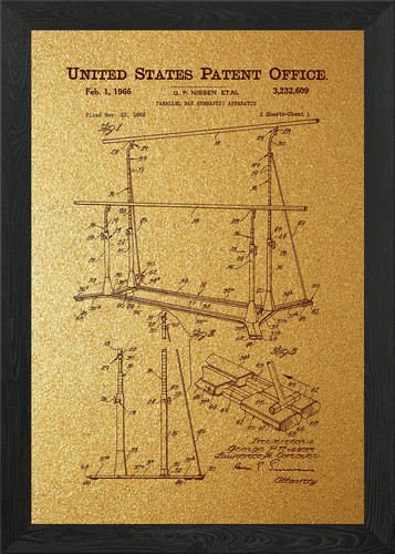 Parallel bar gymnastic - parallel,
