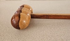 Lovely Auctioneers Gavel Wooden Hammer 32cm Long, 13.5cm Wide