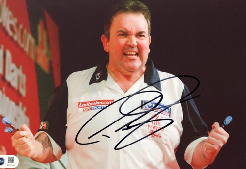 Phil taylor signed 12x8 - taylor,