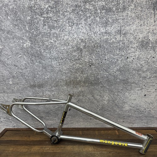 Vintage mongoose bmx chrome - vintage,