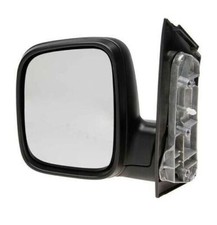 Fits VW Caddy 2004- Door Wing Mirror Manual Black Passenger Side New