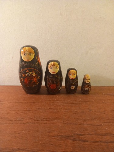 Vintage russian dolls - dolls, x4