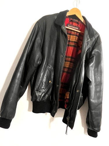 Rare vintage chevignon leather - rare,