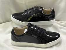 Russell & Bromley Jump Black Patent Flat Shoes – Size 6 Boxed