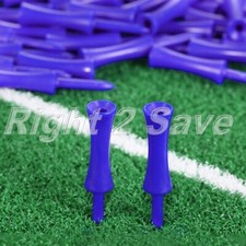 68mm 100Pcs Plastic Step Down Golf Tees Graduated Castle Tee Height Control