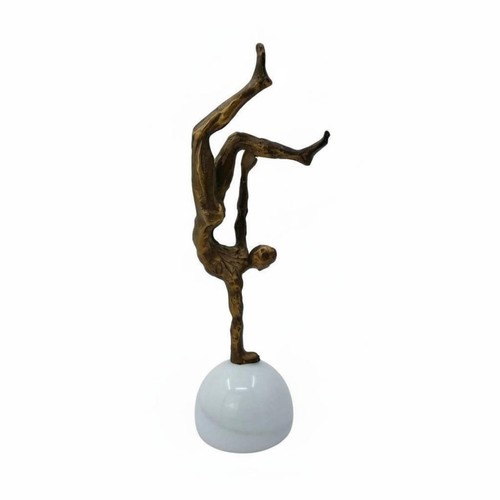 Inverted gymnast statue - inverted,