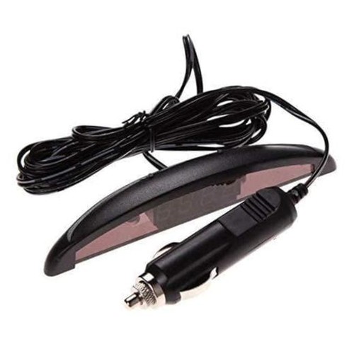 12v car temperature clock - clock,