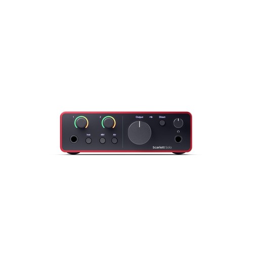 Focusrite scarlett solo 4th - scarlett,