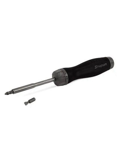 Snap ratchet screwdriver - on,