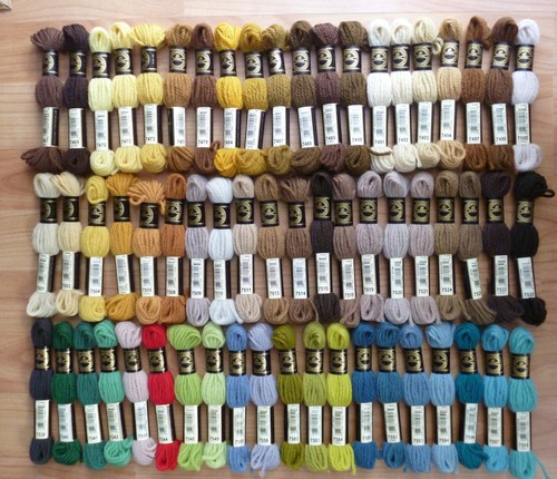 Dmc tapestry wool shades 7467 - shades,