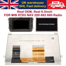 6.5" OEM Touch Screen Display TDO-WVGA0633F00045 For VW Skoda MIB STD2 Radio UK