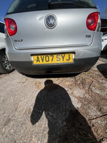 Golf mk5 rear bumper silver - vw,