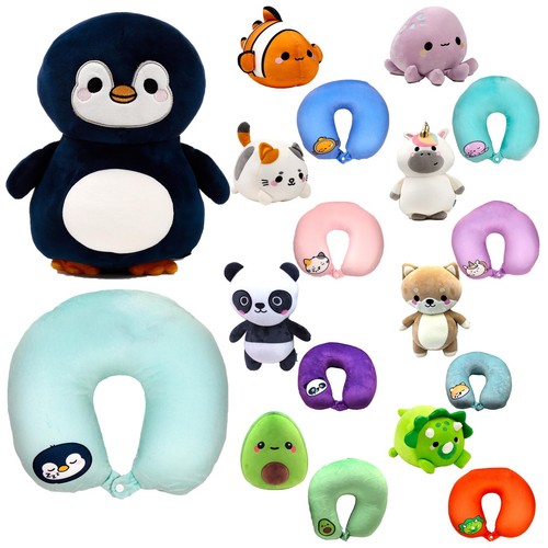 Plush travel pillow toy - travel,