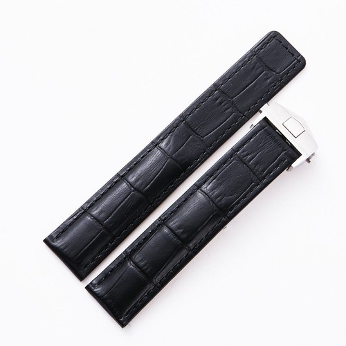 22mm leather watch bands strap - 22mm,
