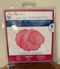 Spellbinders Grand Nestabilities Grand Big  Scalloped Circle F-124
