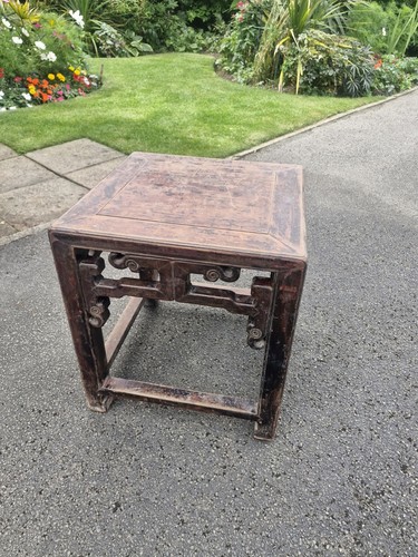 Chinese qing dynasty table - chinese,