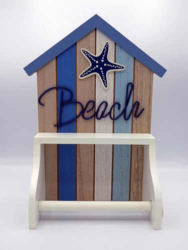 Beach hut wooden - beach, roll