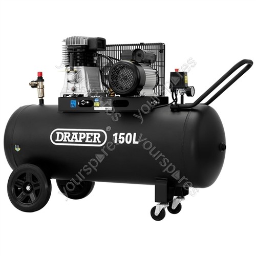 Draper 150l belt driven - draper, belt-driven