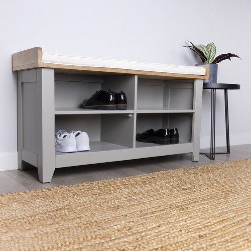 Charnwood hallway bench with - charnwood,